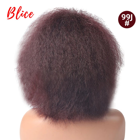Afro Full Wig Dark Brown
