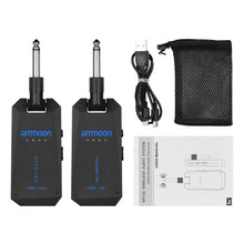 Load image into Gallery viewer, AM-5G Wireless 5.8G Bass Guitar System Audio Transmitter and Receiver