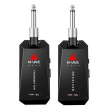 Load image into Gallery viewer, M-VAVE WP-5G 5.8G Wireless Guitar System Rechargeable Audio Transmitter Receiver ISM Band Guitar Amplifier guitar accessories