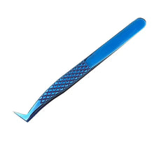 Load image into Gallery viewer, 1Pcs Eyelashes Tweezers Stainless Steel superhard  High Precision Anti-static tweezers for Eyelash Extensions Lashes tools