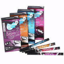 Load image into Gallery viewer, Black Liquid Eyeliner Waterproof Eyeliner Pencil 36H Long-Lasting Liquid Eye Liner Pen Quick-Dry No Blooming Cosmetics Tool