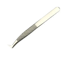 Load image into Gallery viewer, 1Pcs Eyelashes Tweezers Stainless Steel superhard  High Precision Anti-static tweezers for Eyelash Extensions Lashes tools
