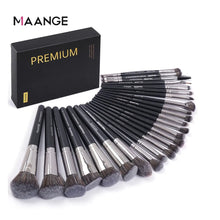Load image into Gallery viewer, MAANGE Professional Gift Box 25 Pieces Makeup Brushes Kit Face Eye Beauty Brushes For Foundation Conceal Eyeshadow Contour Brush