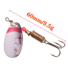 Load image into Gallery viewer, 1Pcs 3D Eyes Luminous Minnow Fishing Lures 7cm 11.5g Jig Sinking  Wobblers Hard Bait Artificial Crankbait Night Fishing Pesca