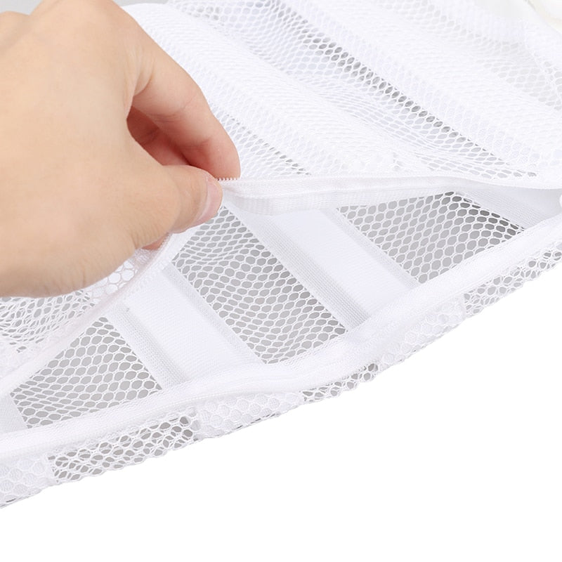 11 Size Mesh Laundry Bag Polyester Home Organizer Coarse Net Laundry Basket Laundry  Bags for…