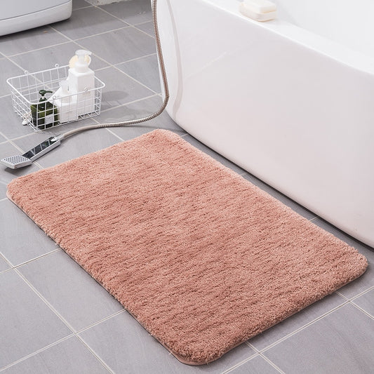 Mircrofiber Bath Mat Super Absorbent Bathroom Carpets Rugs Bathtub Floor Mat Doormat For Shower Room Toilet Bathroom Mat 4 Size