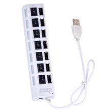 Load image into Gallery viewer, YEABRICKS High Quality 7 USB Outlets Small Splitter Switch And Battery Box With Usb Port for LED Light Up Kit Building Model