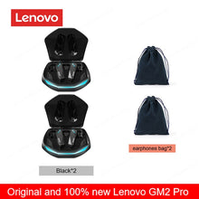 Load image into Gallery viewer, Original Lenovo GM2 Pro 5.3 Earphone Bluetooth Wireless Earbuds Low Latency Headphones HD Call Dual Mode Gaming Headset With Mic