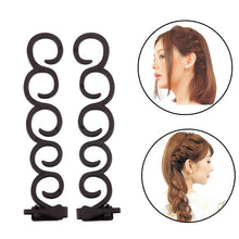 Load image into Gallery viewer, Magic Donut Hair Bun Maker Women Hair Accessories Braiding Hair Styling Tools DIY Hairstyle Braider Twist Hair Clips Hairpins