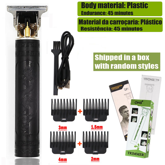 Cordless Hair Trimmer Black in color.