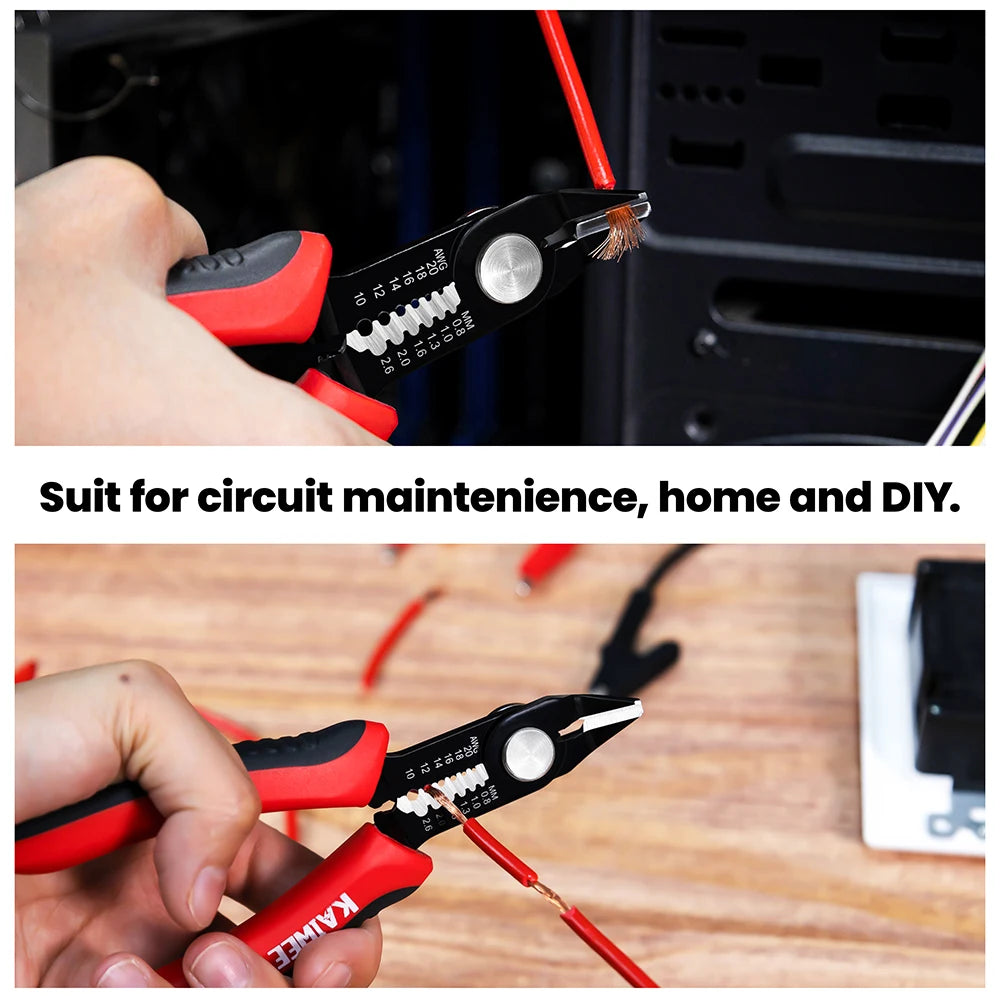 Multifunctional Wire Stripper Pliers Tools Automatic Stripping Cutter Cable Wire Crimping Electrician Repair Tools