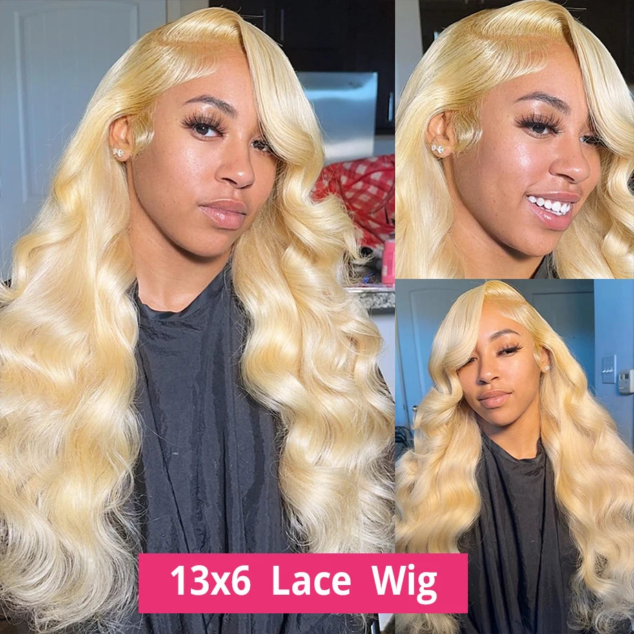 Get the Perfect 613 Blonde Body Wave Wig - No Tangles, No Shedding, Long Lasting!