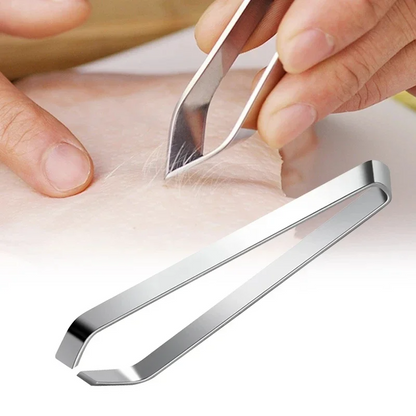 1 PC Stainless Steel Fish Bone Tweezers