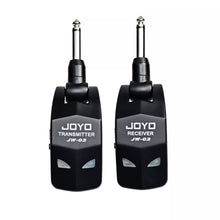 Load image into Gallery viewer, JOYO JW-03 Wireless Guitar System 2.4GHz 4 Channels Wireless Guitar Transmitter and Receiver for Electric Guitar Bass Amplifier
