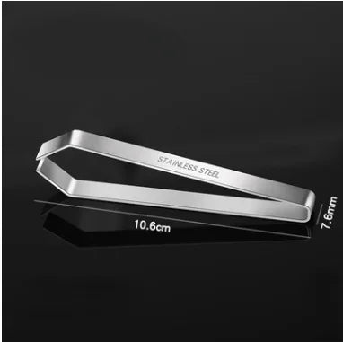 1 PC Stainless Steel Fish Bone Tweezers Pincer Clip Puller Remover Tongs Fish Bone Plucking Clamp Kitchen Gadgets Tools