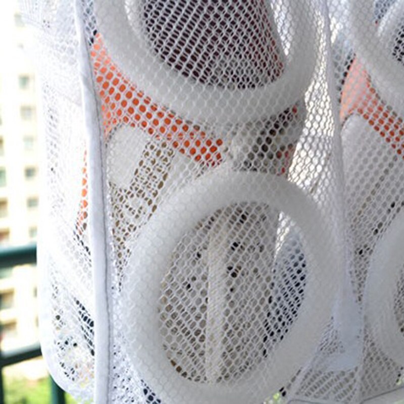 2PCS/1PC Laundry Bag Shoes Organizer Bag For Shoe Mesh Laundry Shoes Bags Dry Shoe Home Organizer Portable Laundry Washing Bags