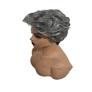 Wig African Women Chemical Fiber Headgear