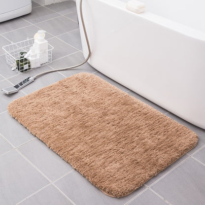 Mircrofiber Bath Mat Super Absorbent Bathroom Carpets Rugs Bathtub Floor Mat Doormat For Shower Room Toilet Bathroom Mat 4 Size