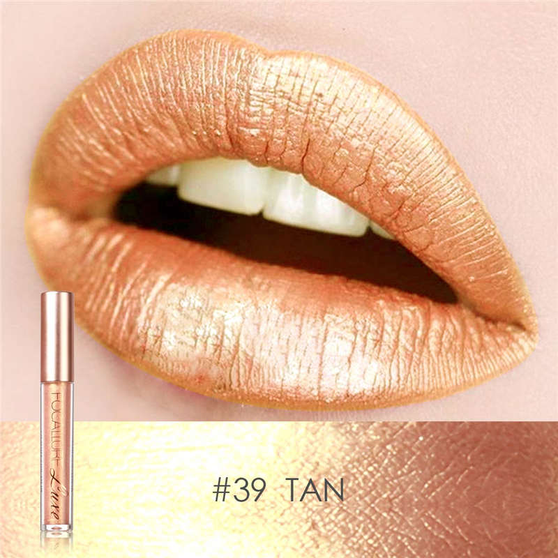 FOCALLURE Matte Liquid Lipstick Waterproof Moisturizer Smooth Lip Stick Long-lasting Lip Tint Cosmetic Lip Makeup