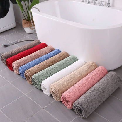 Mircrofiber Bath Mat Super Absorbent Bathroom Carpets Rugs Bathtub Floor Mat Doormat For Shower Room Toilet Bathroom Mat 4 Size