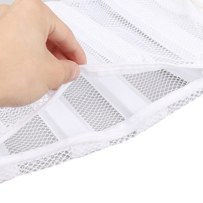 Closure Shoe Wash Bag Washing Net Polyester Drying Laundry Protective Durable