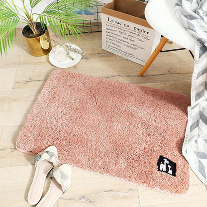 Mircrofiber Bath Mat Super Absorbent Bathroom Carpets Rugs Bathtub Floor Mat Doormat For Shower Room Toilet Bathroom Mat 4 Size