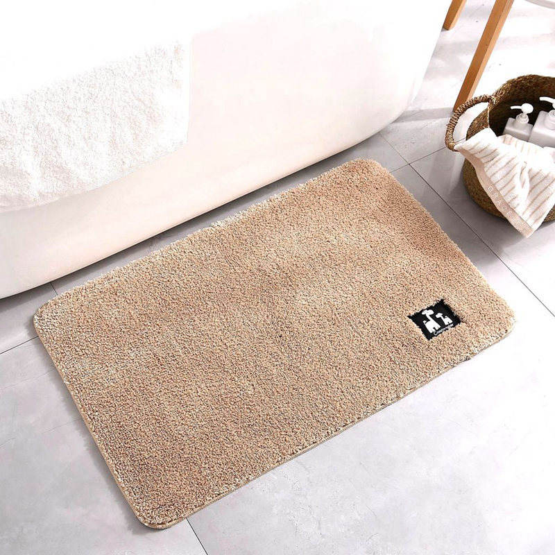 Mircrofiber Bath Mat Super Absorbent Bathroom Carpets Rugs Bathtub Floor Mat Doormat For Shower Room Toilet Bathroom Mat 4 Size