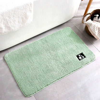 Mircrofiber Bath Mat Super Absorbent Bathroom Carpets Rugs Bathtub Floor Mat Doormat For Shower Room Toilet Bathroom Mat 4 Size