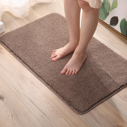 Mircrofiber Bath Mat Super Absorbent Bathroom Carpets Rugs Bathtub Floor Mat Doormat For Shower Room Toilet Bathroom Mat 4 Size