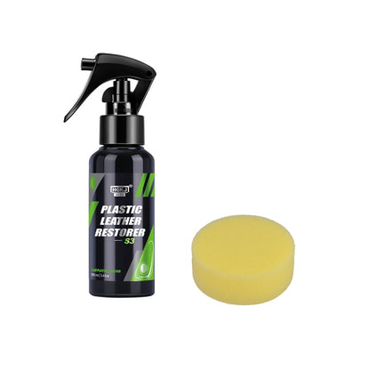 Interior Detailer Hgkj S3 Plastic Leather Restorer Quick Coat For Car Interior Refurbish Leather Renovator Conditioner