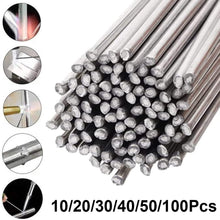 Load image into Gallery viewer, Low Temperature Easy Melt Aluminum Universal Welding Rod Cored Wire Rod Solder No Need Solder Powder Weld Bar for Propane Torch
