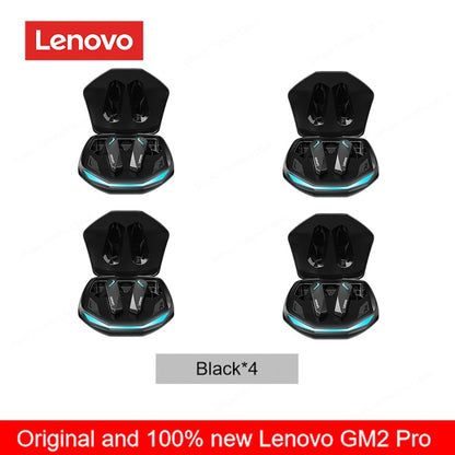 Original Lenovo GM2 Pro 5.3 Earphone Bluetooth Wireless Earbuds Low Latency Headphones HD Call Dual Mode Gaming Headset With Mic