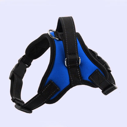 Nylon Heavy Duty Dog Pet Harness Collar K9 Padded Extra Big Large Medium Small Dog Harnesses vest Husky Dogs Supplies