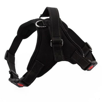 Nylon Heavy Duty Dog Pet Harness Collar K9 Padded Extra Big Large Medium Small Dog Harnesses vest Husky Dogs Supplies