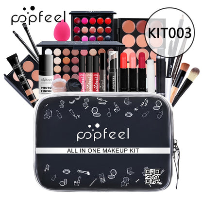 Fashion Make Up Kit Female Beginner Student Novice Full Set Light Makeup Light Makeup Gift Box Cosmetic Combination Waterproof