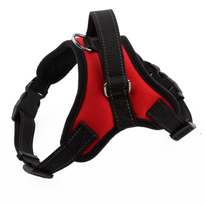 Nylon Heavy Duty Dog Pet Harness Collar K9 Padded Extra Big Large Medium Small Dog Harnesses vest Husky Dogs Supplies