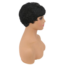 Load image into Gallery viewer, WHIMSICAL W Women Synthetic Short Black Wigs Natural Hair Wigs Heat Resistant Hair Wig for Women
