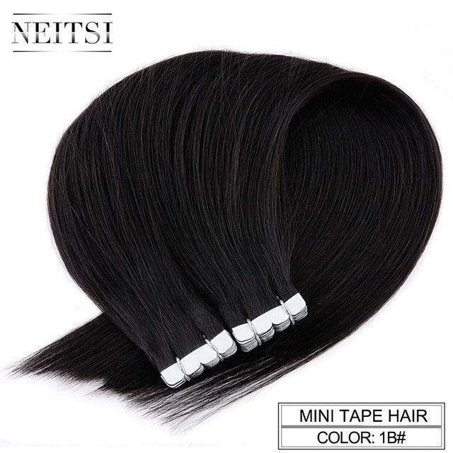 Neitsi Mini Tape In Non-Remy Human Hair Extension