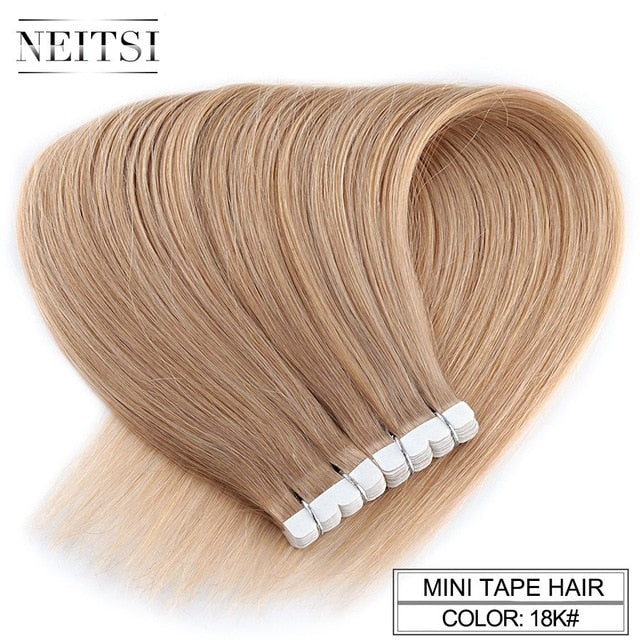 Neitsi Mini Tape In Non-Remy Human Hair Extension