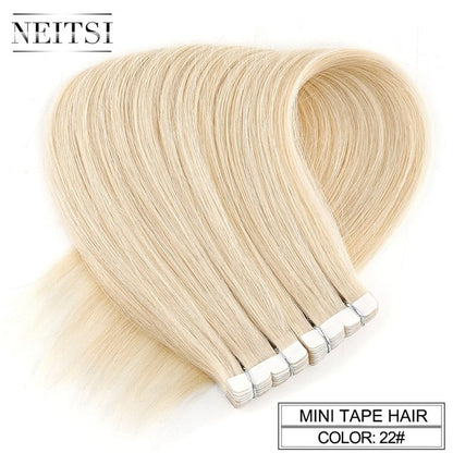 Neitsi Mini Tape In Non-Remy Human Hair Extension