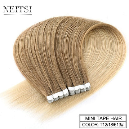 Neitsi Mini Tape In Non-Remy Human Hair Extension