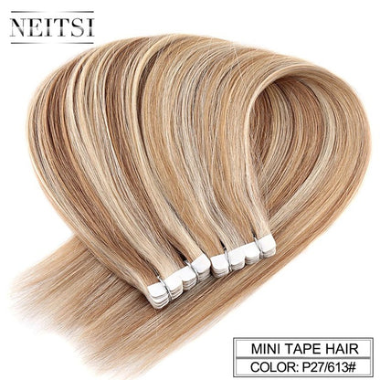 Neitsi Mini Tape In Non-Remy Human Hair Extension