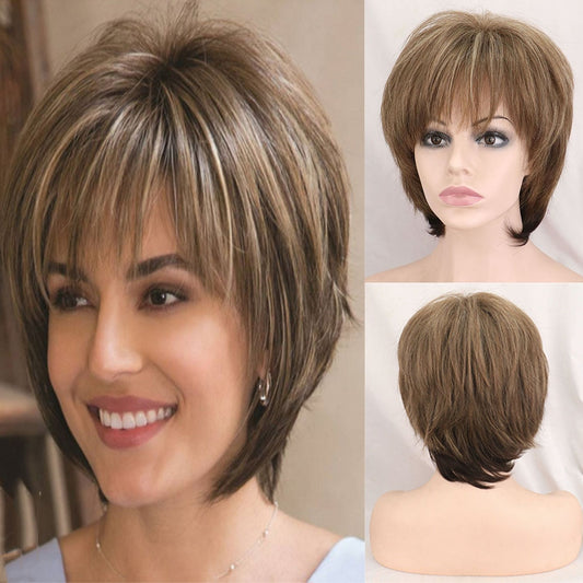 Short Wigs Natural Hair Wig