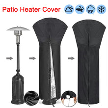 Load image into Gallery viewer, Patio Heater Cover Heavy Duty Waterproof Gas Pyramid Standup Outdoor Furniture Protector All-Purpose Covers With Zipper
