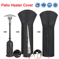 Patio Heater Cover Heavy Duty Waterproof Gas Pyramid Standup Outdoor Furniture Protector All-Purpose Covers With Zipper